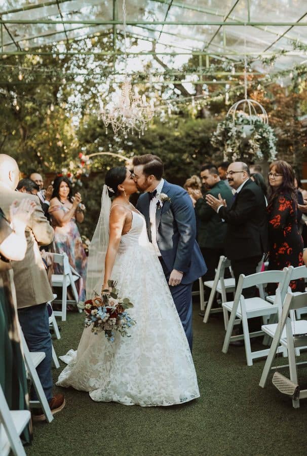 Magnolia terrace ceremony